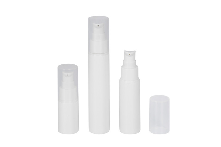 PP Airless Bottle 15ml 30ml 50ml Skin Care Cosmetic Packaging for Lotion Cream can be Customized Color UKA10