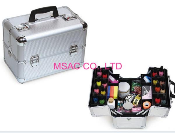 Buy cheap OEM/ODM Aluminum Beauty Cases, Customized Silver Aluminum Beauty Cases from wholesalers