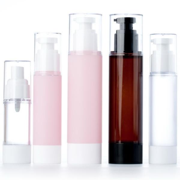 Buy cheap Frosted Airless Plastic Lotion Containers , Travel Packing Face Cream Bottle from wholesalers
