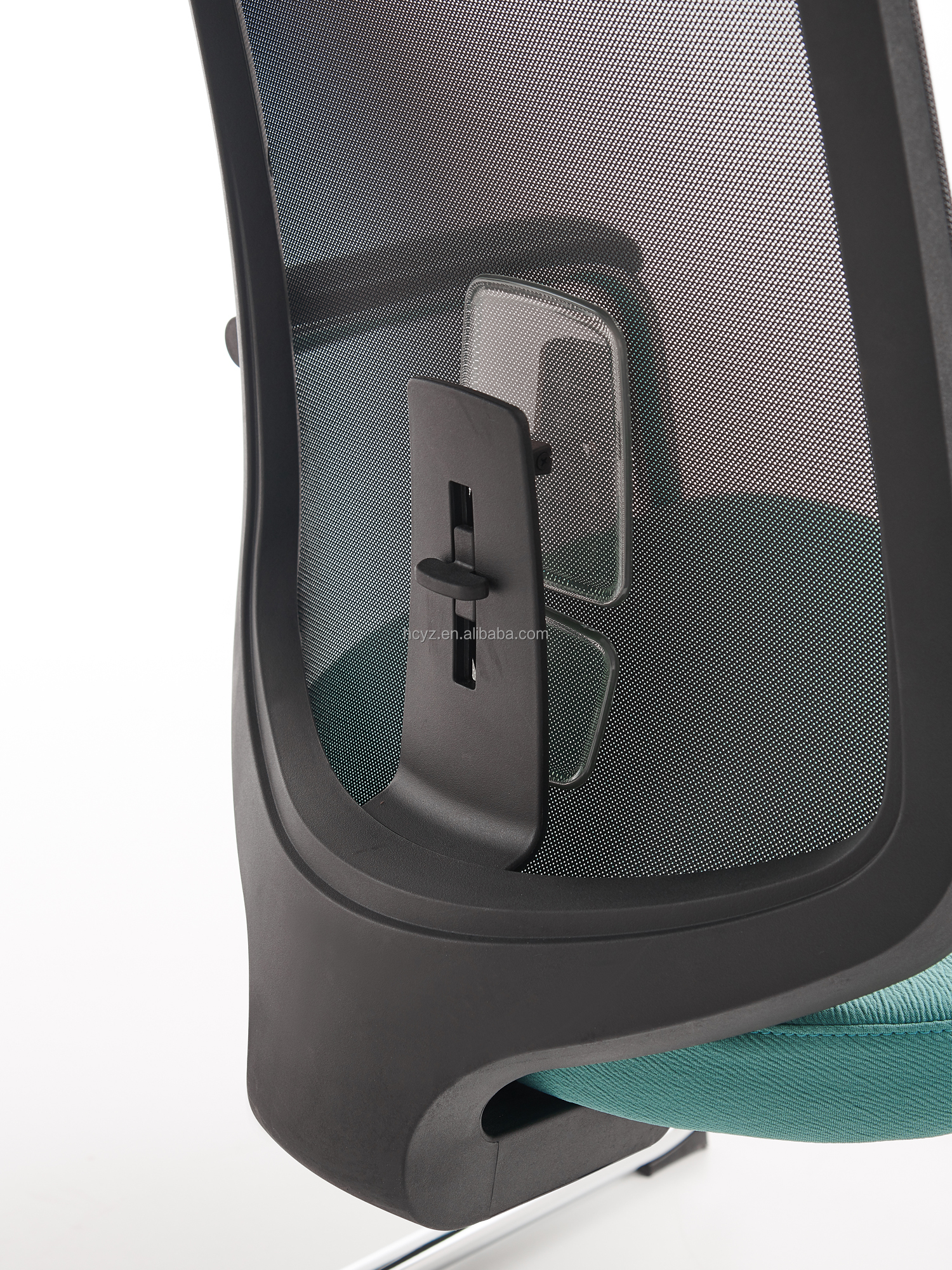 Commercial Furniture Mid Back Gas Lifting Swivel Office Chair for Staff and Visitors