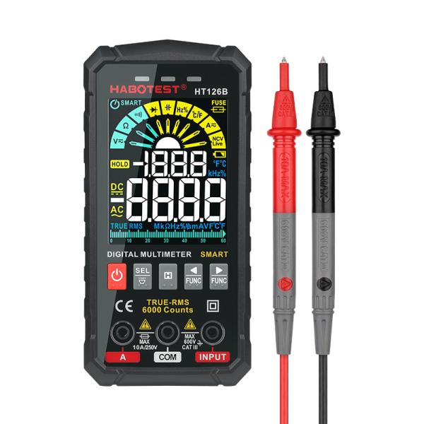 Buy cheap HT126B Portable Oscilloscope Multimeter With TRUE RMS LCD Display from wholesalers