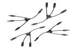 Black 30A 28 AWG 360mm Custom Made Wiring Harness