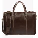 Classic Gloss First Layer Cowhide Laptop Messenger Bags