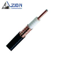 Buy cheap 1/2" RF Coaxial Cable with CCA Conductor Corrugated Copper Tube and PE Jacket product