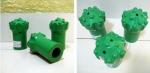 ST58 Threaded Rock Reamer Drill Bit Tungsten Carbide Material Green Color