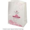 Buy cheap Different Size Of Take Away Fast Food Paper Bag, disposable food bakery customized White kraft paper bag from wholesalers