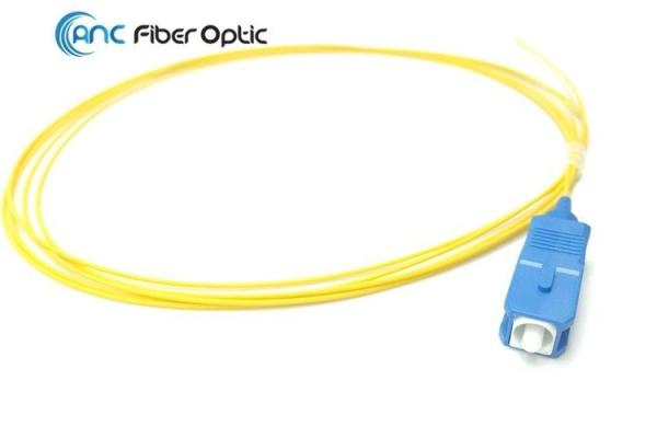 Buy cheap PVC LSZH Single Mode Fiber Pigtails G652D G657A1 G657A2 G655 from wholesalers