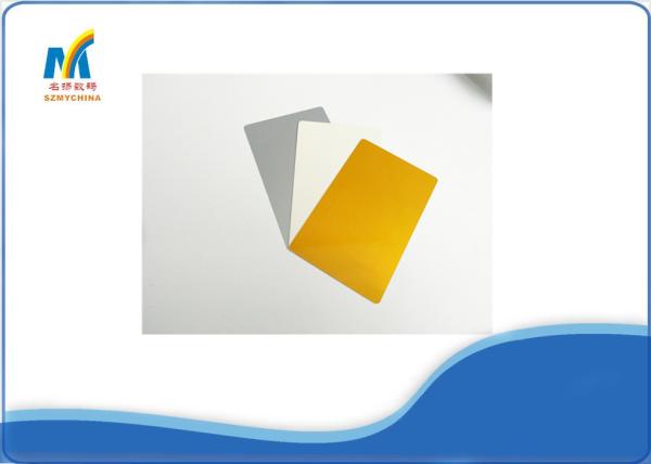 Buy cheap Durable Aluminum Sublimation Straight Design Business Cards Souvenir from wholesalers