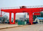 Buy cheap PLC Automatic Control Industrial Gantry Crane , Rail Mounted Container RMG from wholesalers