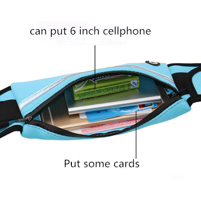 OEM Sports Bag Running Waist Bag Pocket Jogging Portable Waterproof Cycling Outdoor Phone Anti-theft Pack Belt Bags