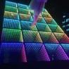 Buy cheap High Quality LED Effect Light 3D Mirror Abyss LED Dance Floor for Wedding Stage from wholesalers