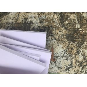 Durable White Waterproof Foam Board , Advertsing PVC Displays Extruded