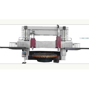 Buy cheap CK5263 Double Column vertical Metal Machining Lathe CNC Router from wholesalers