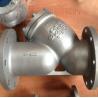 Buy cheap Customized SS Body DIN AWWA Cast Iron Flanged Y Strainer Y Type Basket Strainer Filter Water Strainer from wholesalers