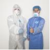 Buy cheap waterproof EO Sterile SMS Disposable Surgeon Gowns For Hospital from wholesalers