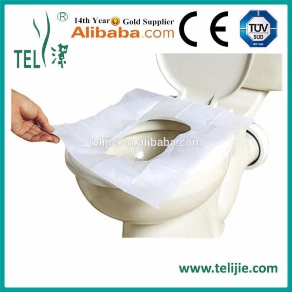 Buy cheap Woodpulp 50gsm Disposable Potty Seat Covers Foldable from wholesalers