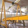 Buy cheap 3.2 Ton Electric Wheel Portable Gantry Crane Convenient Installation from wholesalers