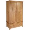Buy cheap 2 drawer double robe oak furniture from wholesalers