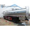 Buy cheap Dong Feng 7m³ Stainless Steel Milk Tanker Truck 4x2 DFA1070SJ35D6 Chassis from wholesalers