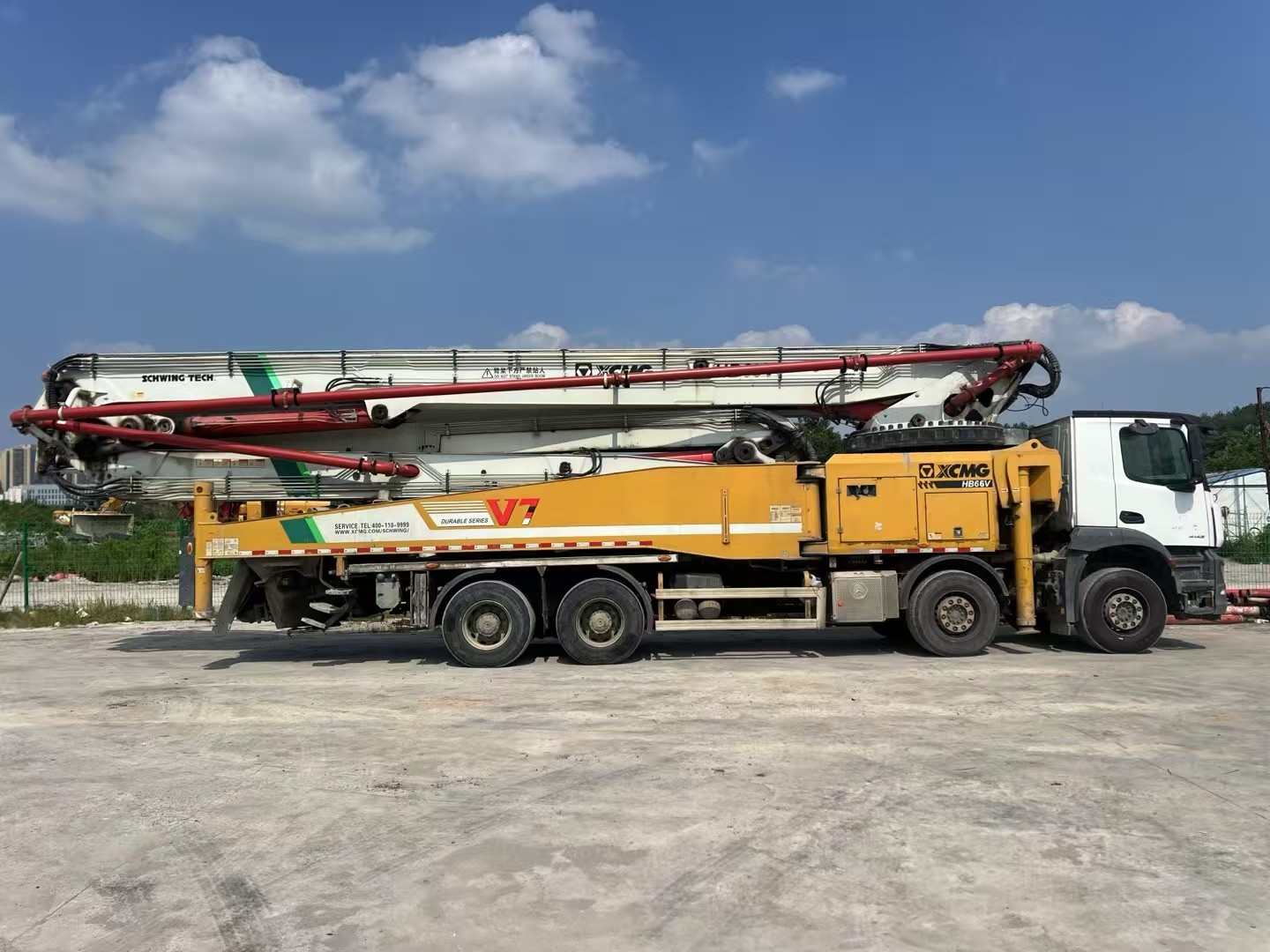 2021 XCMG 62m Trustworthy Concrete Pump Truck - Your Efficient Construction Partner