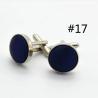 Buy cheap Cuff Links Set Custom Monogram Mens Red Wedding Gift Cufflinks from wholesalers