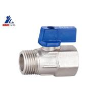 Buy cheap 1.6MPa Male X Female Ball Valve Mini ISO 228 Alumium Handle product
