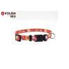 Buy cheap Eco - Friendly Nylon Reflective Black / Red Dog Collar And Leash Size S / M / L from wholesalers