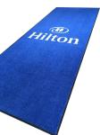 100% Nylon Fiber Hotel Door Mats PVC compound NBR nitrile rubber Backing