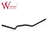 Motorcycle Handlebar Black Universal 4.8 Thickness Chrome / Aluminum Alloy