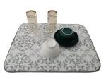 Microfiber Dish Drying Mat Sublimation Printing Small Size Dish Mat