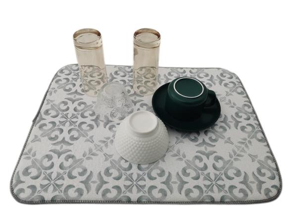 Buy cheap Microfiber Kitchen Mat Counter Drying Mat All Polyester from wholesalers