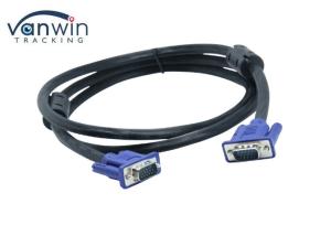 China High Speed Video 15PIN VGA To VGA Cable Male To Male 8mm For CCTV System on sale