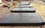 2500MM Oilfield Polyurethane Rig Floor Mats Pitch Coating