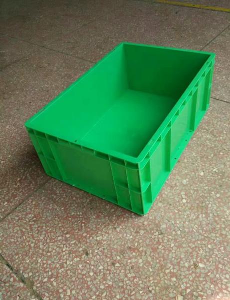 Virgin Polyethylene Green Stackable Plastic Storage Containers 600*400*230mm