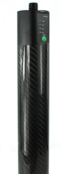 Buy cheap External Power Battery 20000MAH Gps Antenna Pole 60mm Carbon Fiber Extension Pole from wholesalers