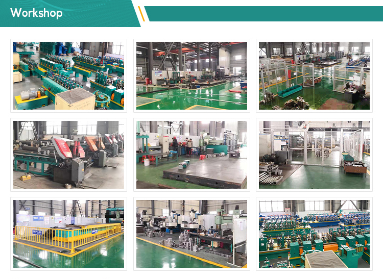 Welding Iron Pipe Making Machine For Tube Manufacturing Production Line