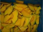 Grade A IQF Frozen Food , Individual Quick Freezing Pumpkin Dice / Slice