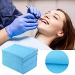 13''X18'' Disposable Pe Film Pink Dental Bibs Waterproof
