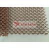 Buy cheap 6mmx6mm Aluminum Drapery Metal Mesh Curtain For Fireplace Screen from wholesalers