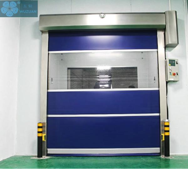 Buy cheap PVC Coated Fabric SS304 1.2m/S Security Roller Doors from wholesalers