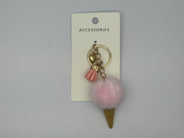 Buy cheap Pink Icecream Key Chain with Various Colors from wholesalers