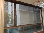 Standard Size Roller Screen Door With Black Mesh
