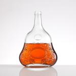 Aluminum Plastic PP Collar Material Beverage Glass Bottle for Vodka Whisky