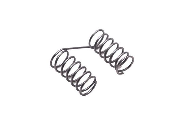 OEM Yellow Zinc Plated Steel Compressed Coil Spring