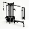 Buy cheap Commercial Gym Equipment Adjustable Pulley 5 Station Multi Gym Strength Training Cable Machine Gym from wholesalers