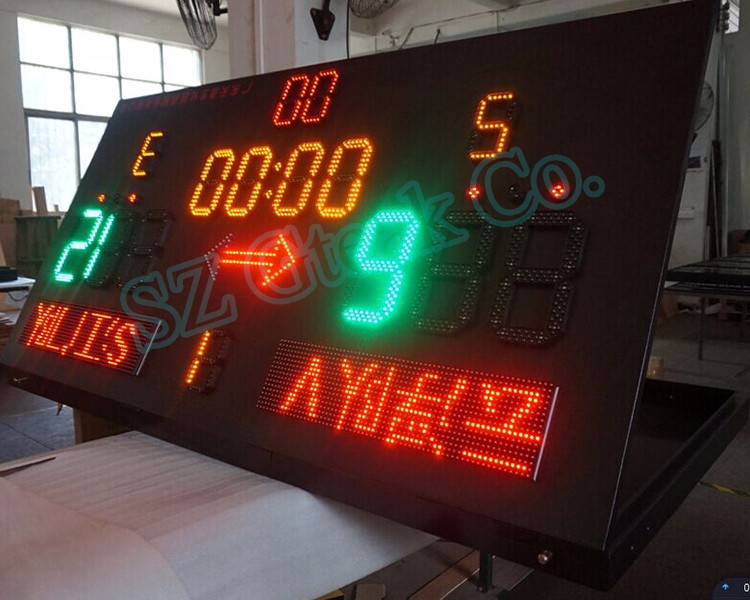customized electronic table tennis basketball volleyball scoreboard digit led display