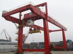 U Type 20 Ton Double Girder Gantry Cranes Outdoor Railway Goods Yard Cranes