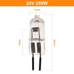 24v 150w 250W Quartz Iodine Lamp Lumens High Surgical Tungsten Halogen Projector