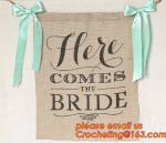 Wedding Banner Bride Garland Sparkly Glitter Banner Photo Prop bachelorette