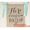 Buy cheap Wedding Banner Bride Garland Sparkly Glitter Banner Photo Prop bachelorette Party Decorations glitter bride from wholesalers